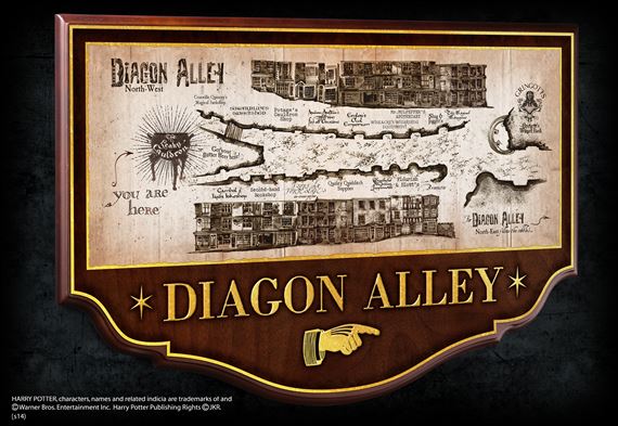 DIAGON ALLEY Wall Plaque